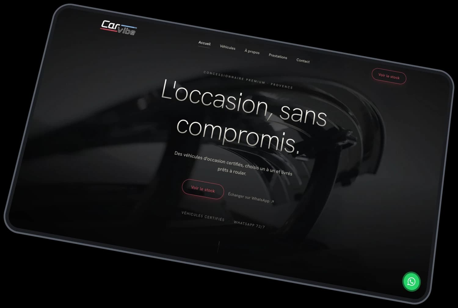 car-vibe.fr · la home du concessionnaire d'occasion premium