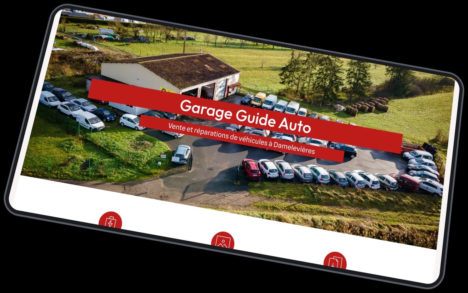 garage-guide-auto.fr · la home du garage, le parc vu du ciel