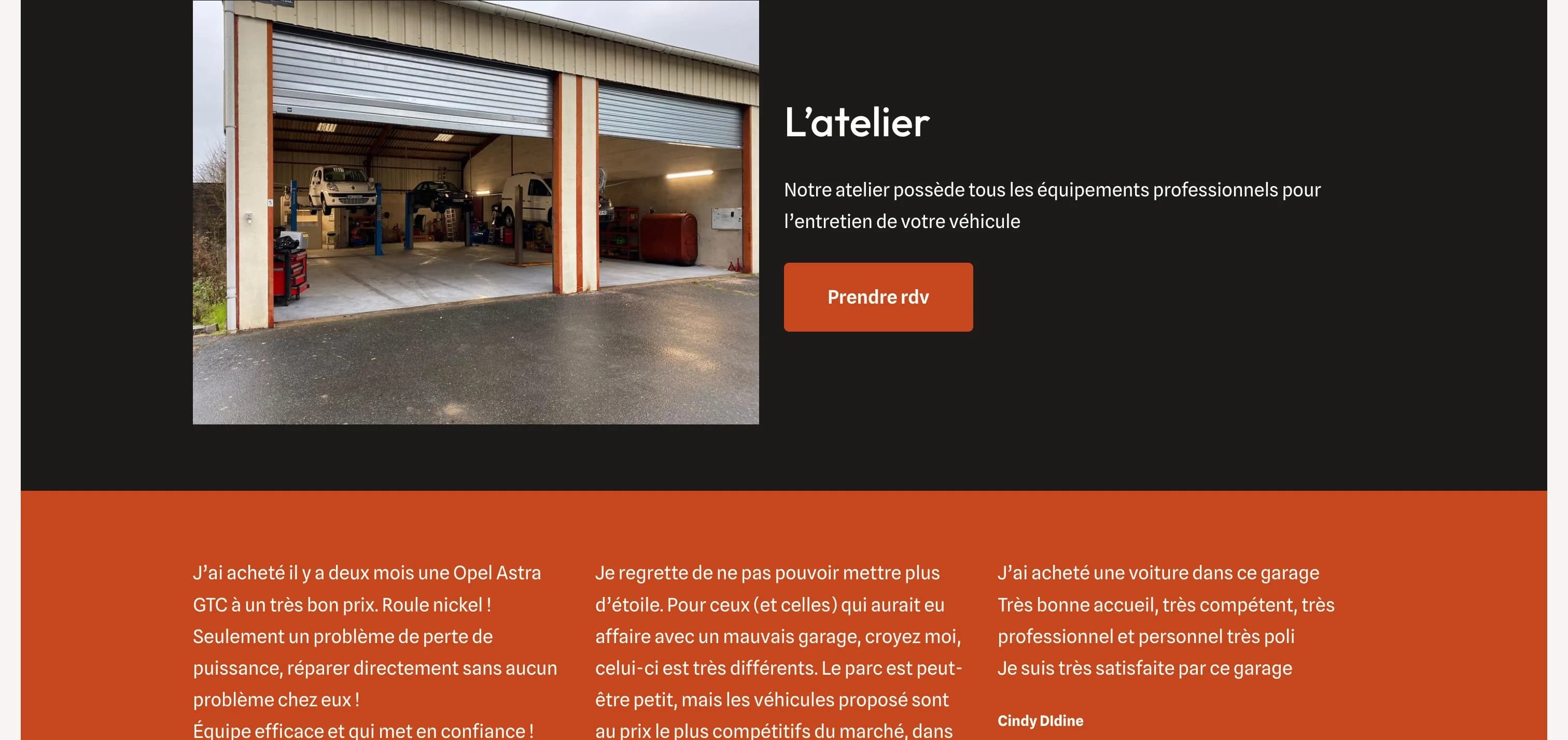 garage-guide-auto.fr · l'atelier et les avis des acheteurs