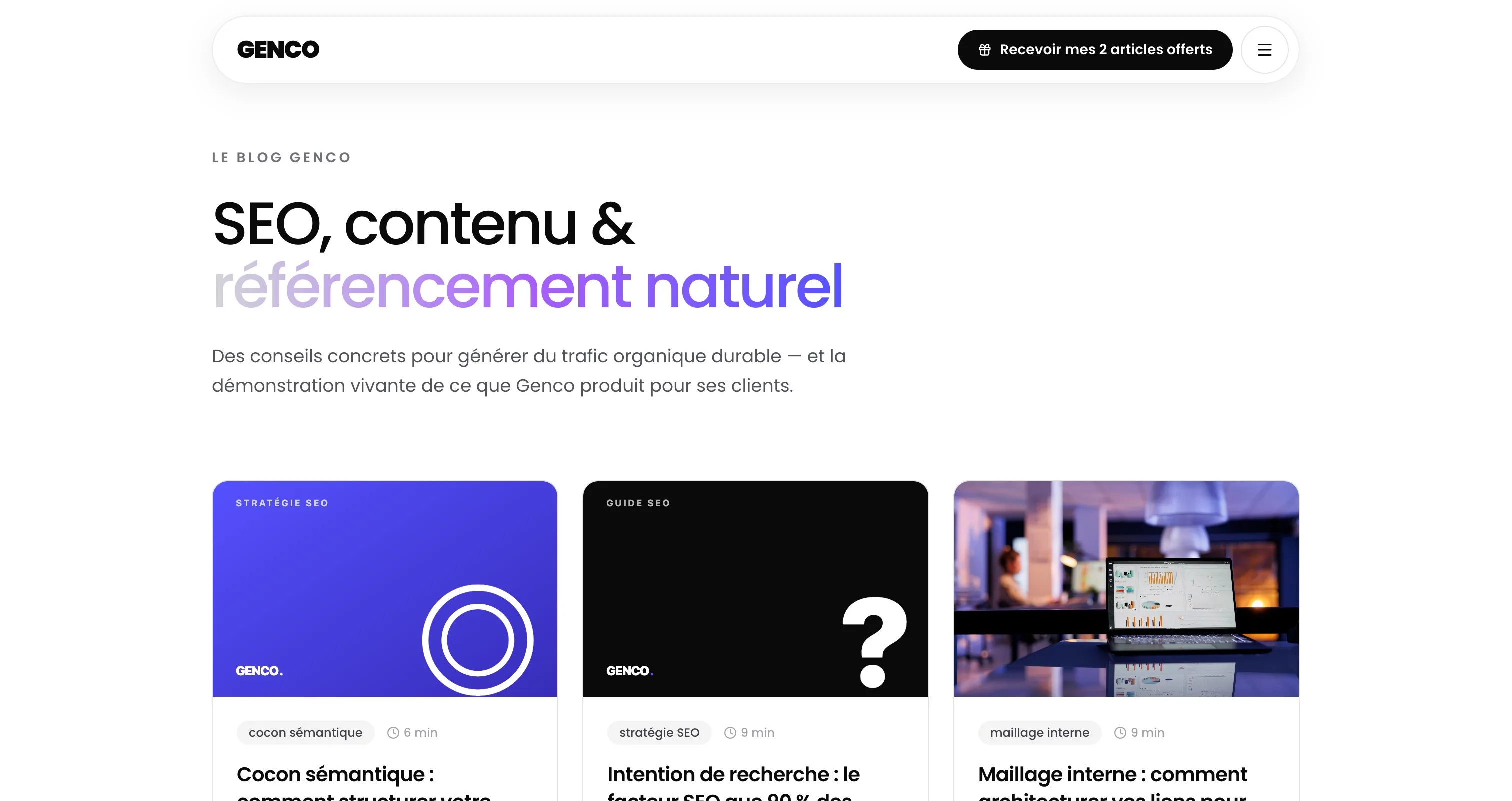 genco.hms.fr/blog · les articles produits avec Genco