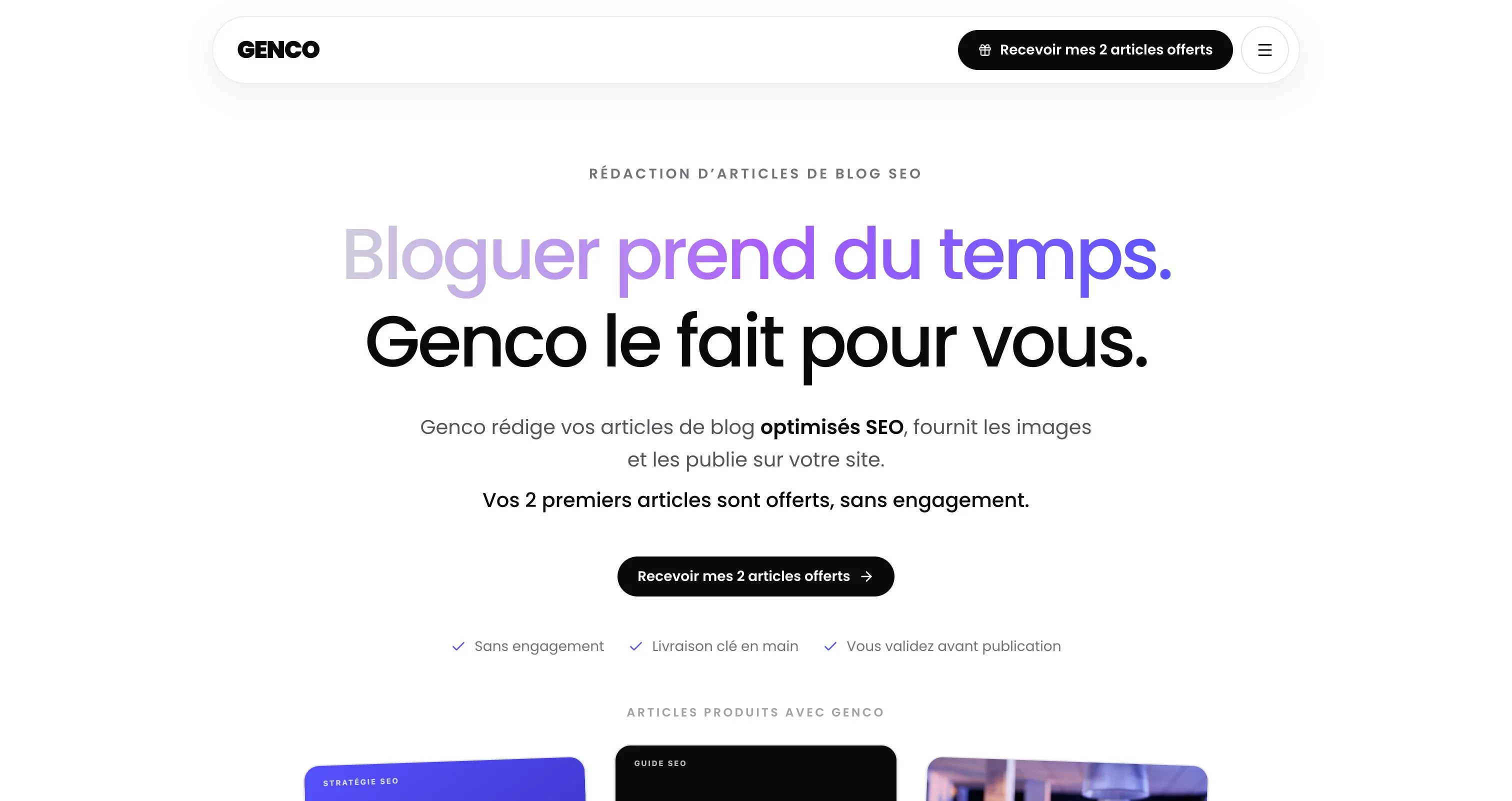 genco.hms.fr · la home et le blog de démonstration