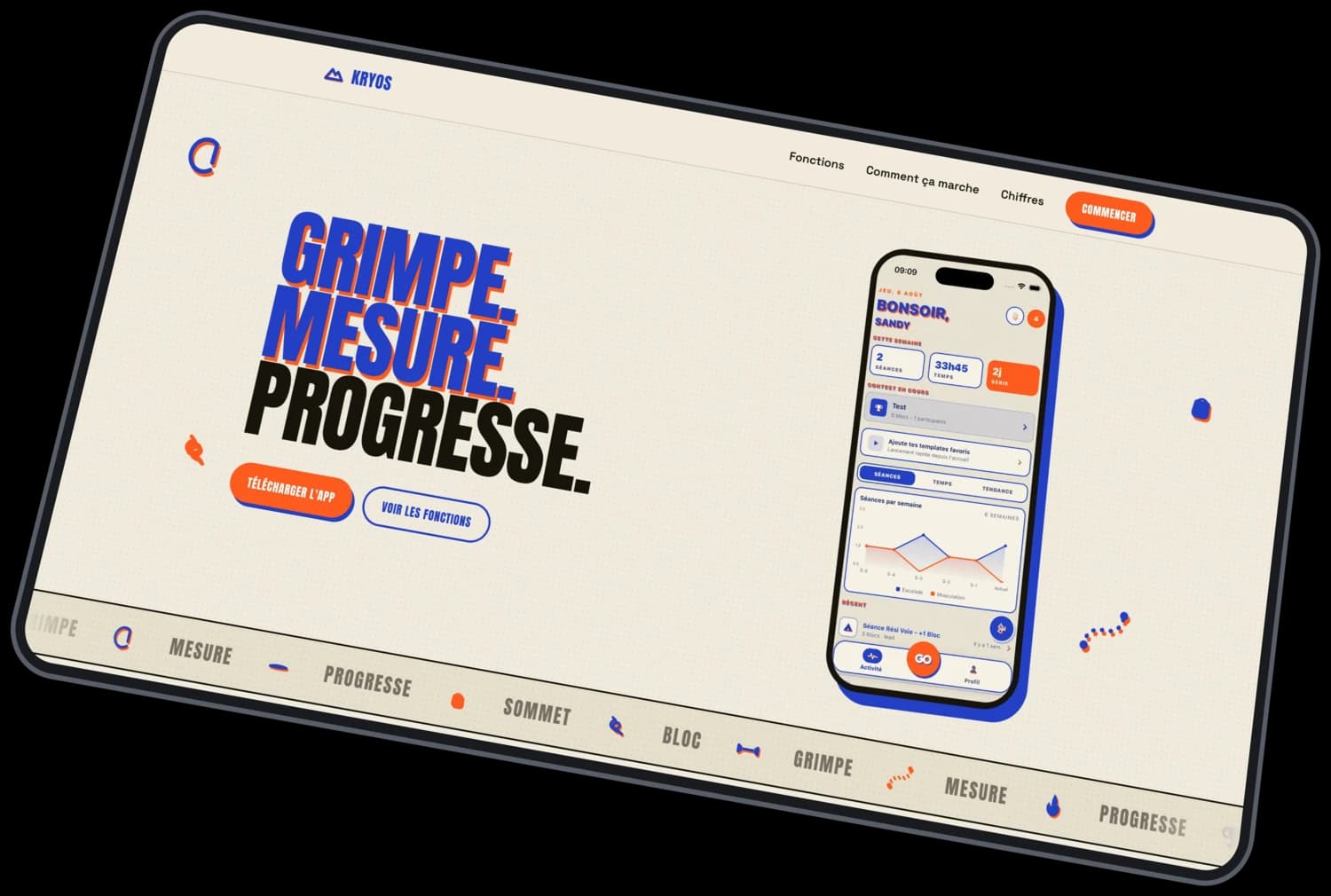 app-kryos.hms.fr : la home de la landing Kryos