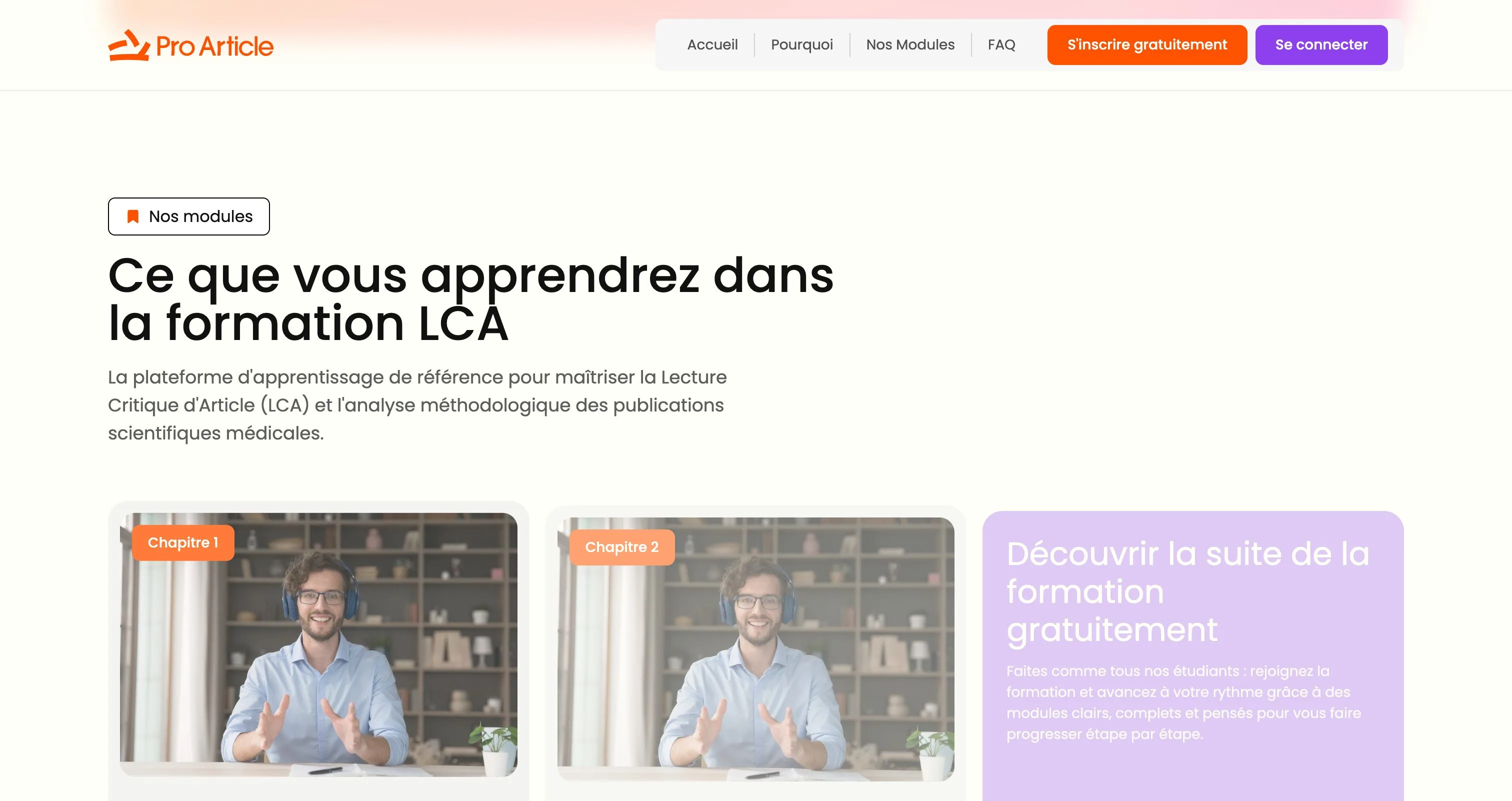 proarticle.fr : ce que vous apprendrez dans la formation LCA